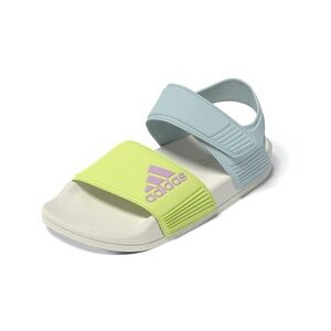 Adidas Kids Sandals - Pastel Blue and Neon Green